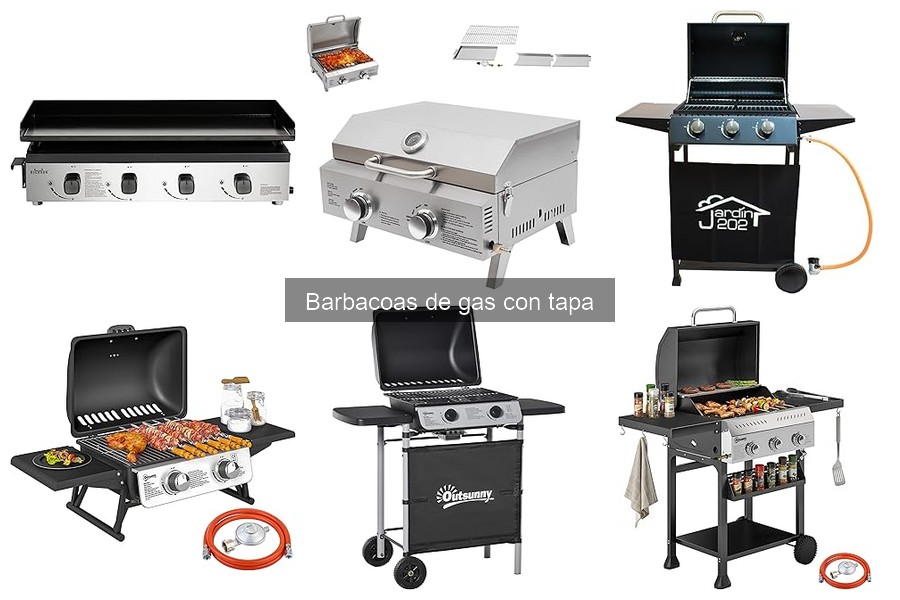 Mejores ofertas de barbacoas de gas con tapa en Amazon