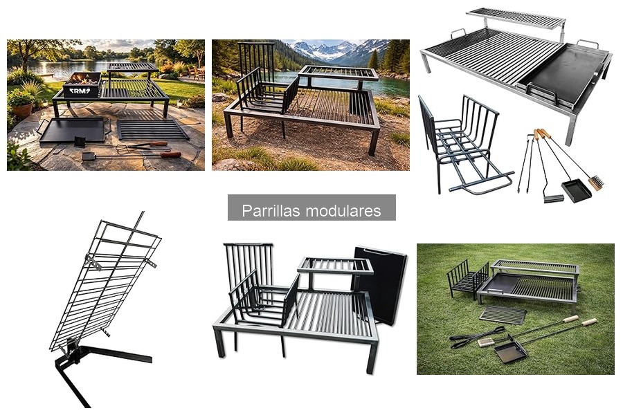 Mejores parrillas modulares para asados familiares 2023
