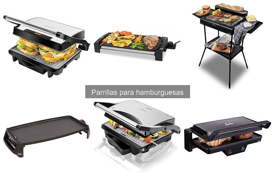 Mejores parrillas para hamburguesas según el tipo de usuario