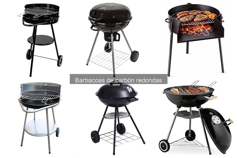 Mejores precios de barbacoas de carbón redondas en oferta