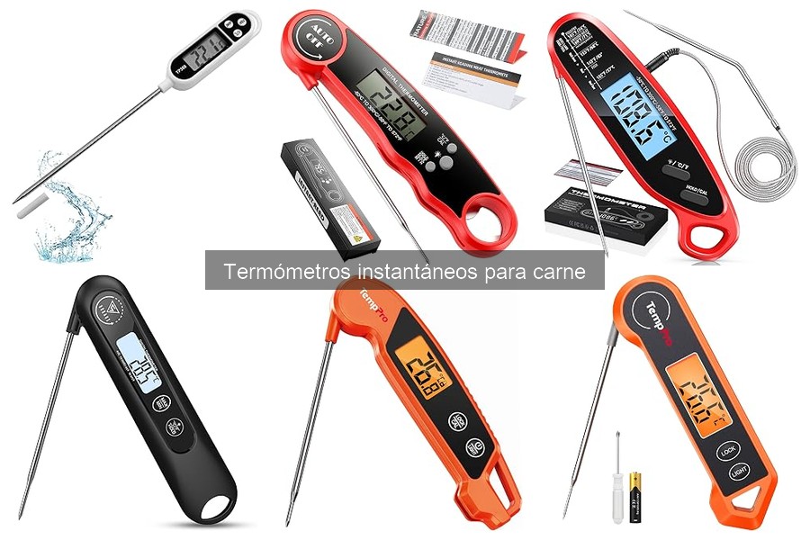 Mejores termómetros instantáneos para carne en 2023