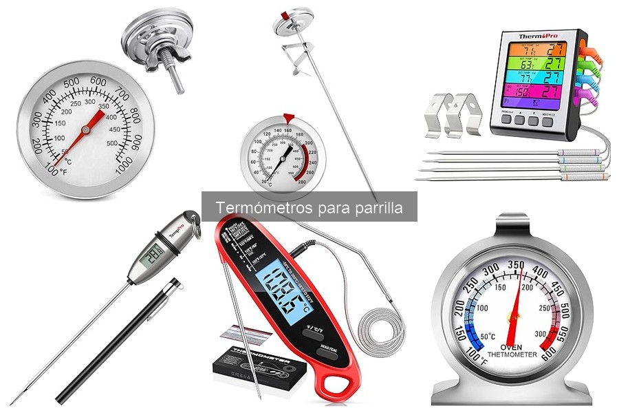 Mejores termómetros para parrilla 2023: comparativa y análisis