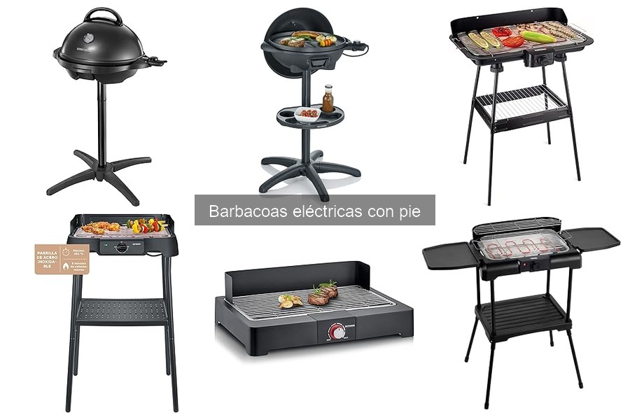 Nuevas tendencias en barbacoas eléctricas con pie 2024