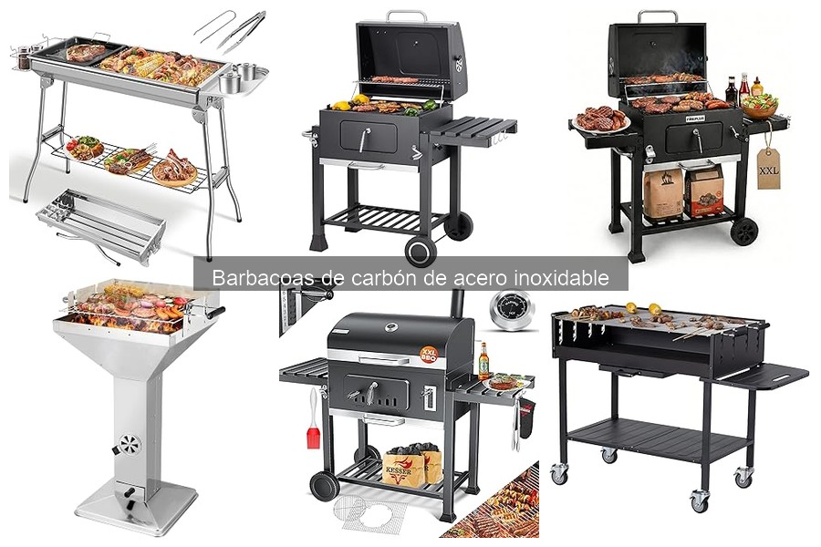 Ofertas en barbacoas de carbón de acero inoxidable | ¡Descúbrelas!
