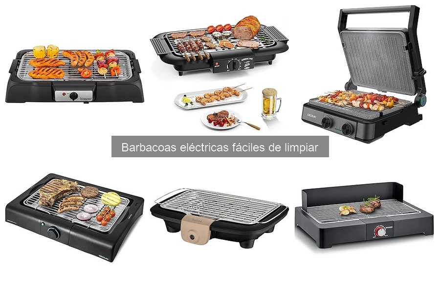 Ofertas y precios de barbacoas eléctricas fáciles de limpiar