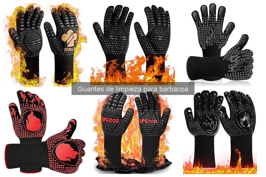Ofertas y precios de guantes de limpieza para barbacoa