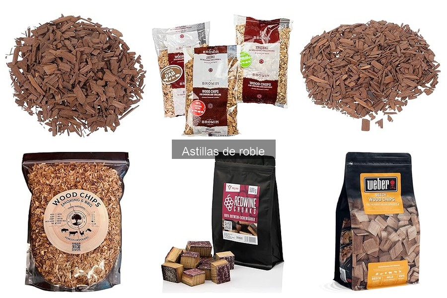 Opiniones sobre astillas de roble para barbacoa