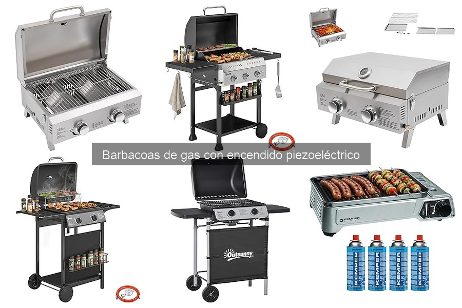 Opiniones sobre barbacoas de gas con encendido piezoeléctrico