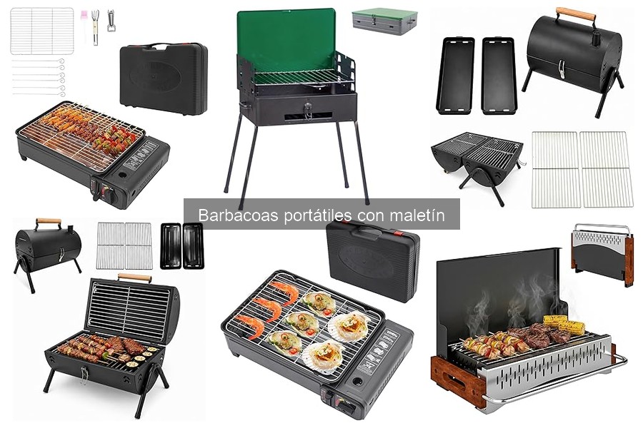 Opiniones sobre barbacoas portátiles con maletín