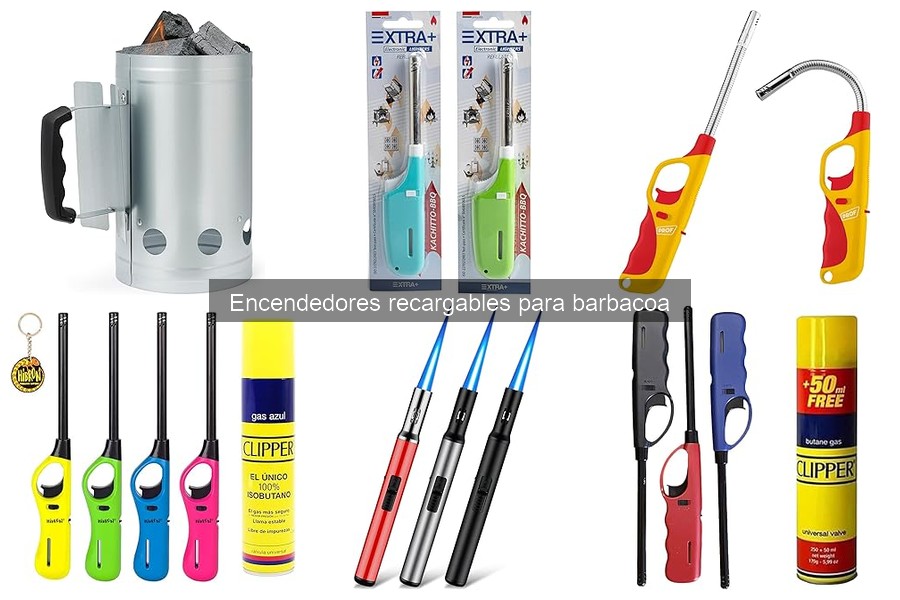 Opiniones sobre encendedores recargables para barbacoa