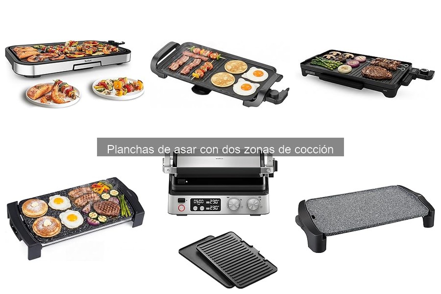 Opiniones sobre Planchas de Asar con Dos Zonas de Cocción