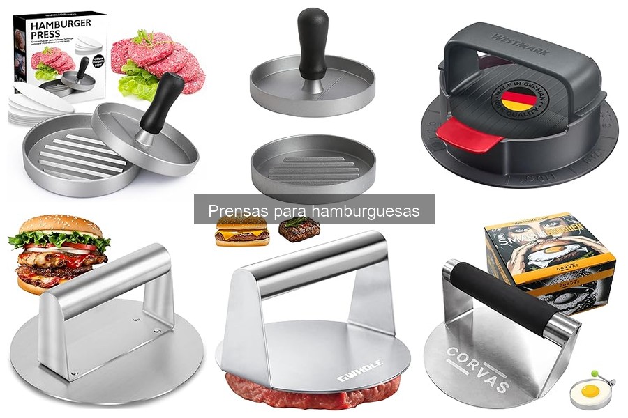** Opiniones sobre Prensas para Hamburguesas: Comparativa 2023