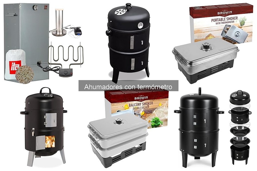Precios de ahumadores con termómetro y dónde comprarlos