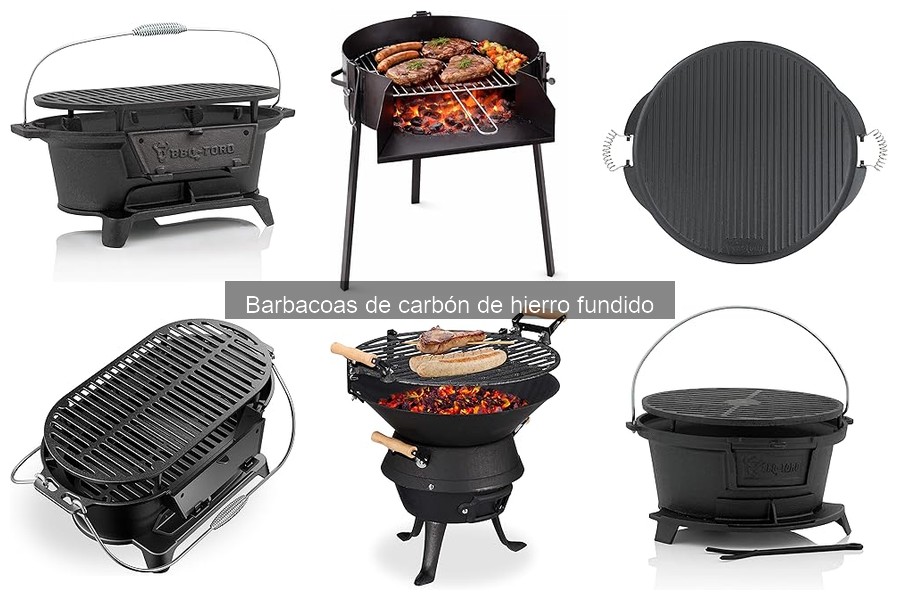 Precios de barbacoas de carbón de hierro fundido en 2023