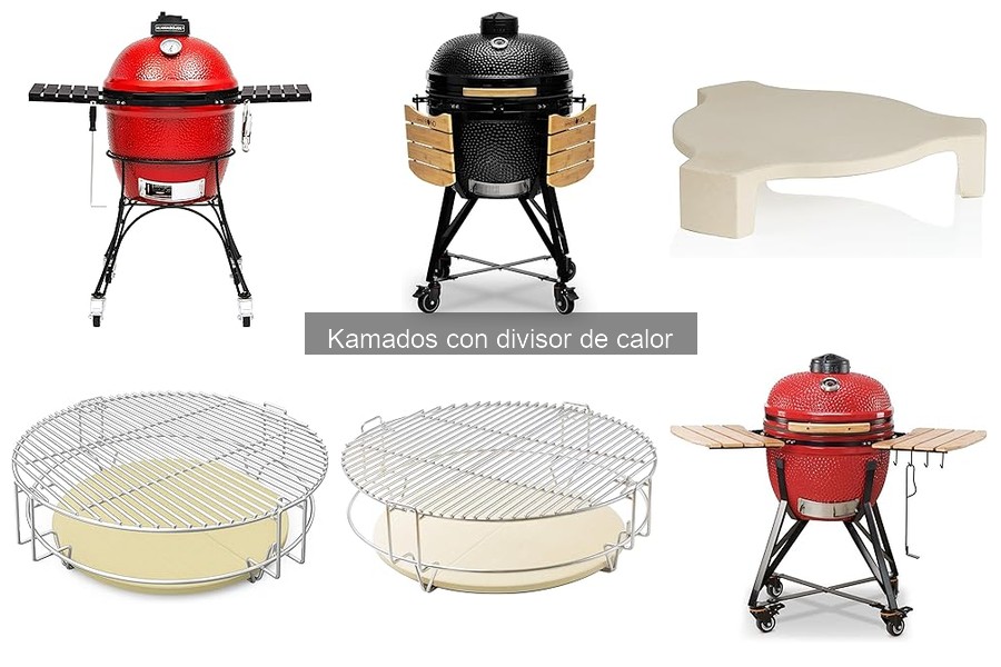 Precios promedio de kamados con divisor de calor en Amazon