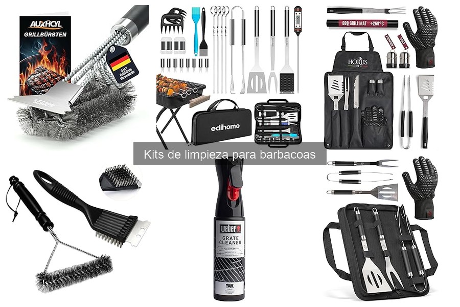 Precios y compras de kits de limpieza para barbacoas