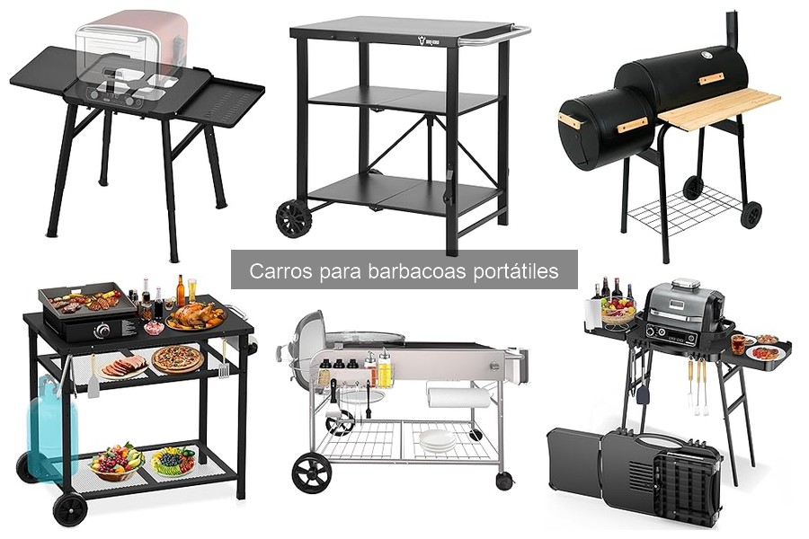 Preguntas Frecuentes sobre Carros para Barbacoas Portátiles