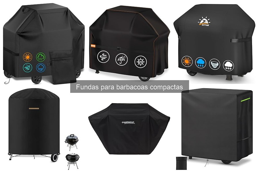 Preguntas frecuentes sobre fundas para barbacoas compactas