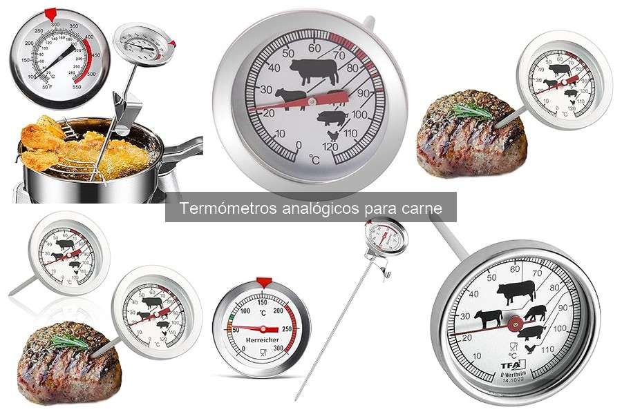 Preguntas Frecuentes sobre Termómetros Analógicos para Carne