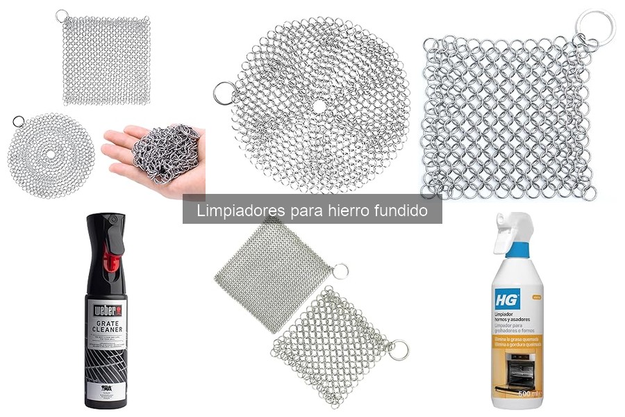 Problemas comunes al usar limpiadores para hierro fundido