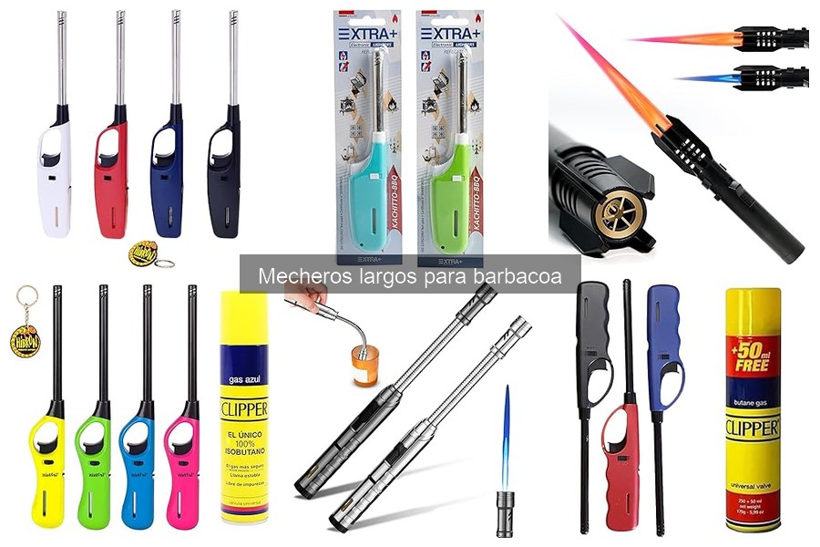 Problemas comunes con mecheros largos para barbacoa