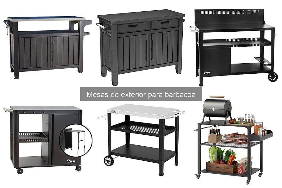 Problemas comunes con mesas de exterior para barbacoa