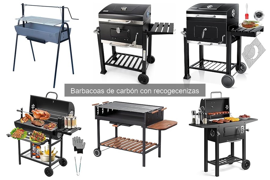 Problemas comunes en barbacoas de carbón con recogecenizas
