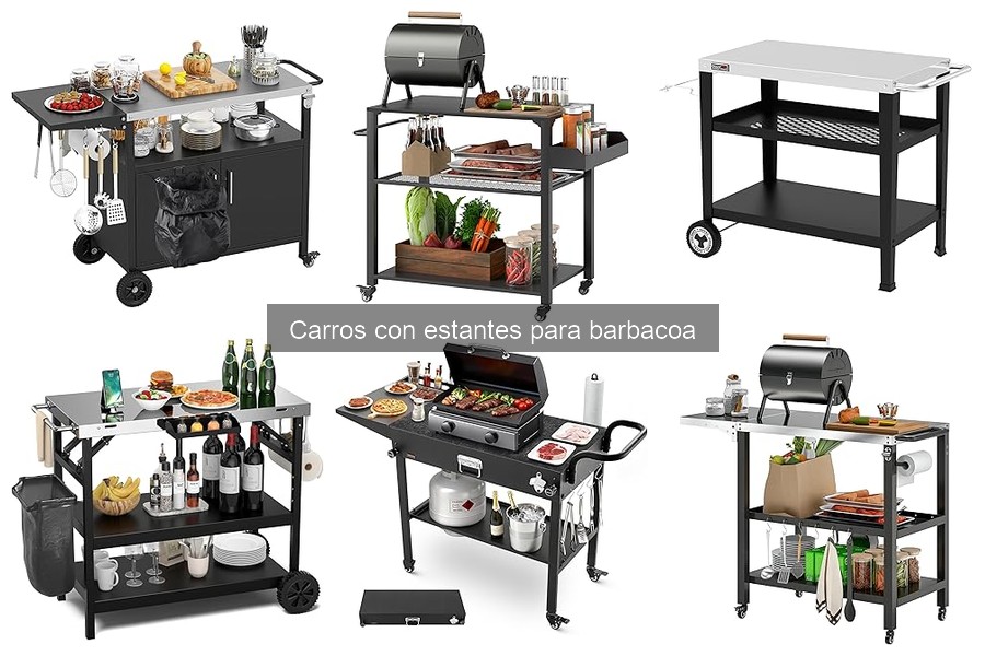 Problemas comunes en carros con estantes para barbacoa