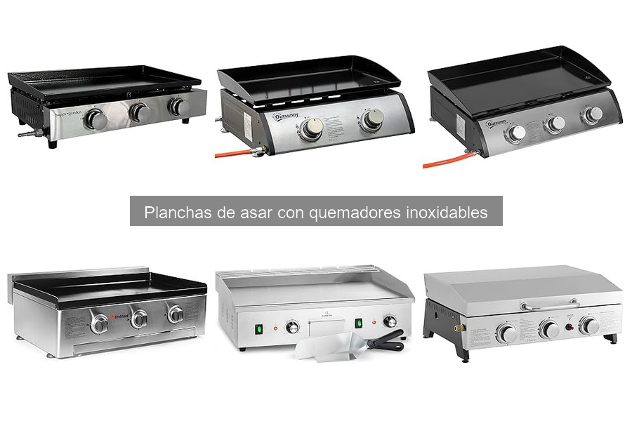 Problemas comunes en planchas de asar con quemadores inoxidables