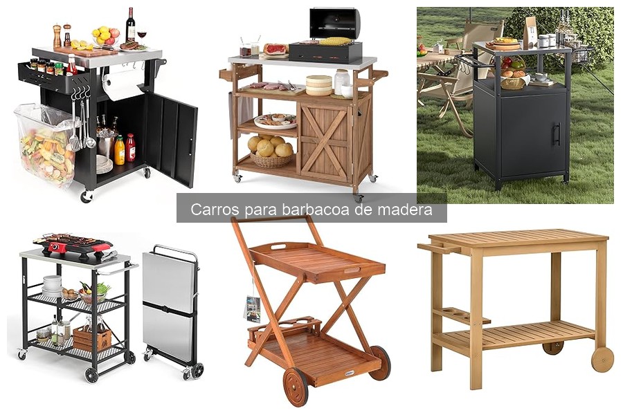 ¿Qué es un carro para barbacoa de madera? Guía completa