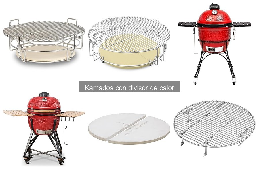 ¿Qué es un kamado con divisor de calor? Características y más
