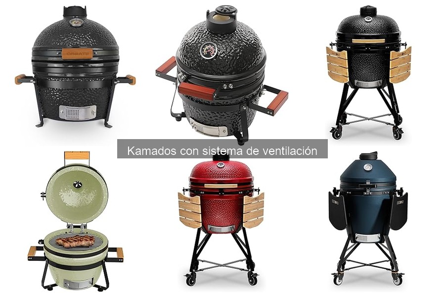 ¿Qué es un kamado con sistema de ventilación?
