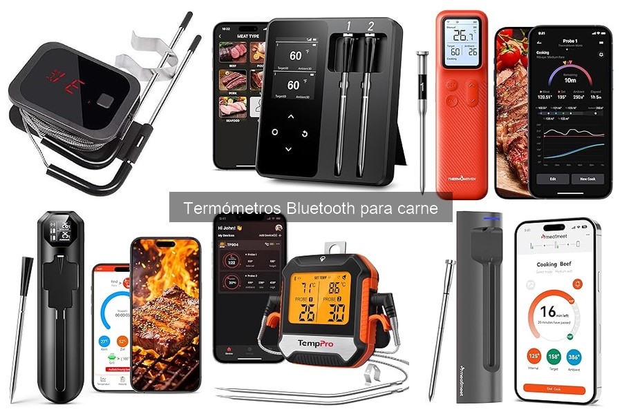 ¿Qué es un termómetro Bluetooth para carne? Guía rápida