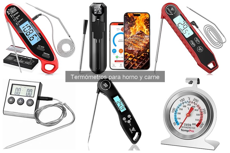 ¿Qué es un termómetro para horno y carne? Guía completa