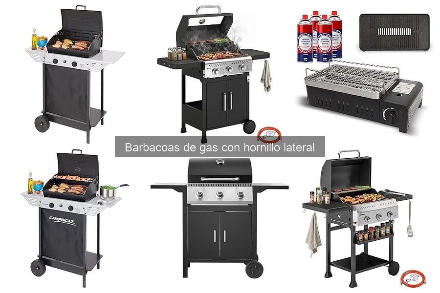 Qué es una barbacoa de gas con hornillo lateral: Guía completa
