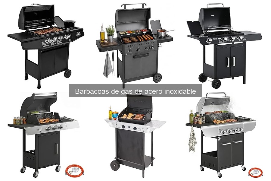 ¿Qué es una barbacoa de gas de acero inoxidable?