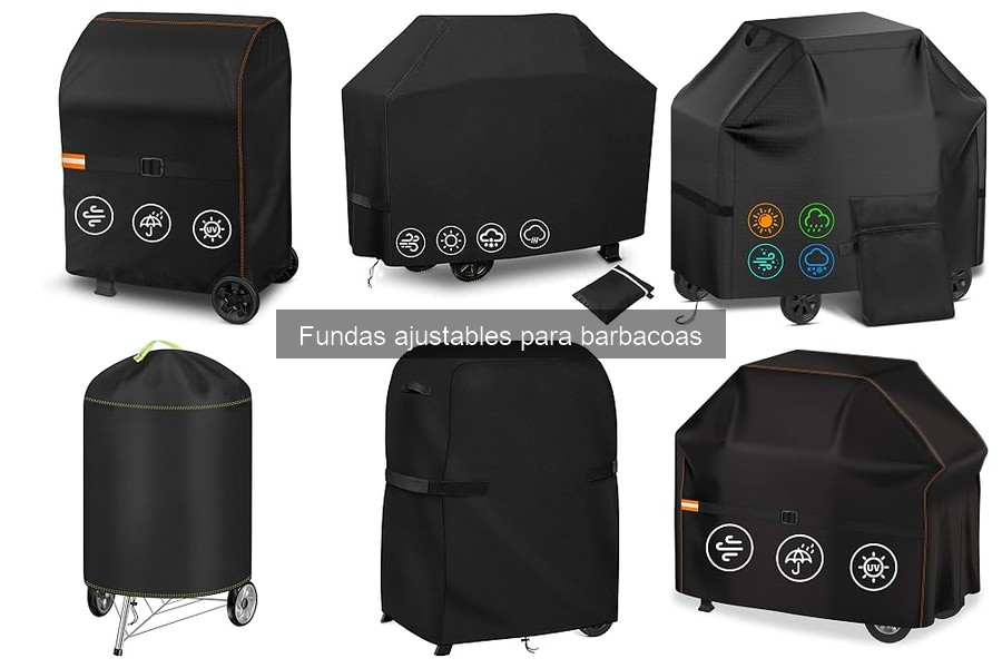 ¿Qué son las fundas ajustables para barbacoas?
