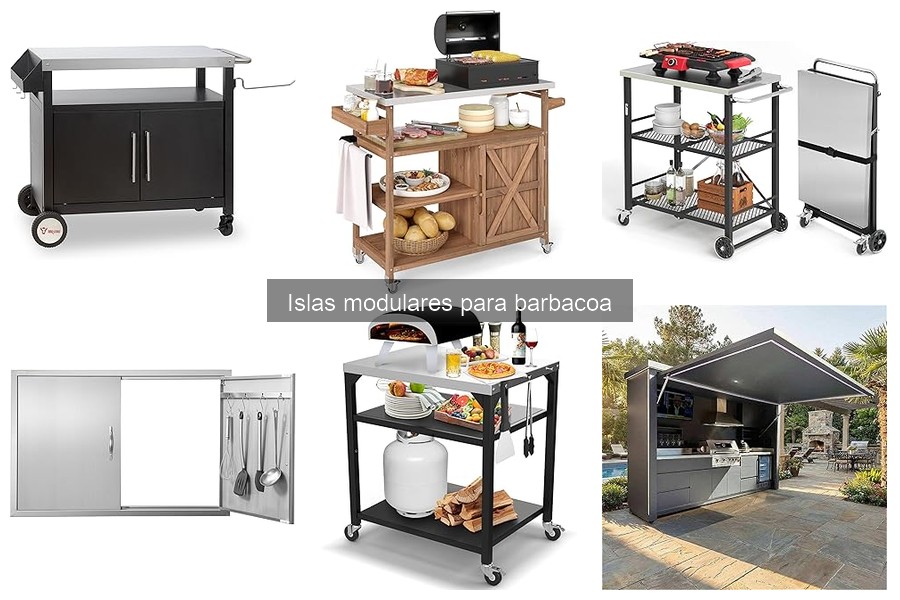 ¿Qué son las islas modulares para barbacoa? Descúbrelas aquí