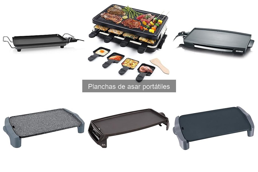 ¿Qué son las planchas de asar portátiles? Descubre sus ventajas