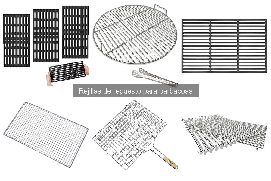 ¿Qué son las rejillas de repuesto para barbacoas?