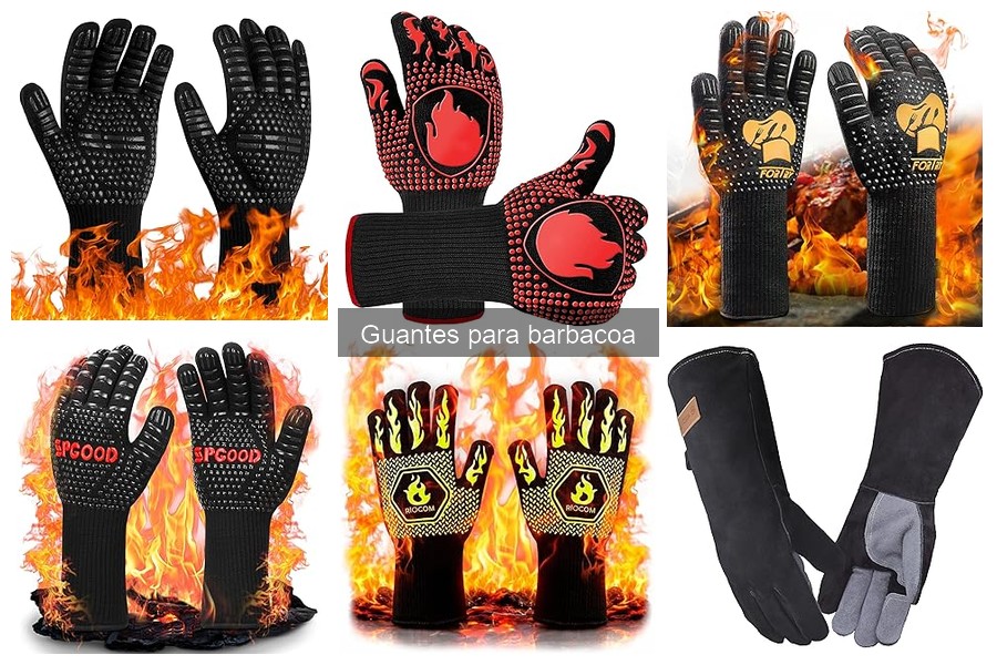 ¿Qué son los guantes para barbacoa? Características y funciones
