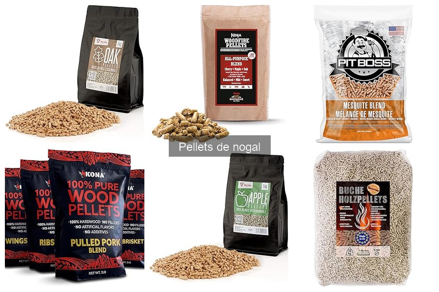 Qué son los pellets de nogal: características y usos