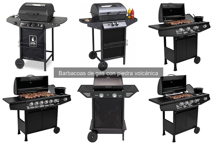 Recetas deliciosas para barbacoas de gas con piedra volcánica