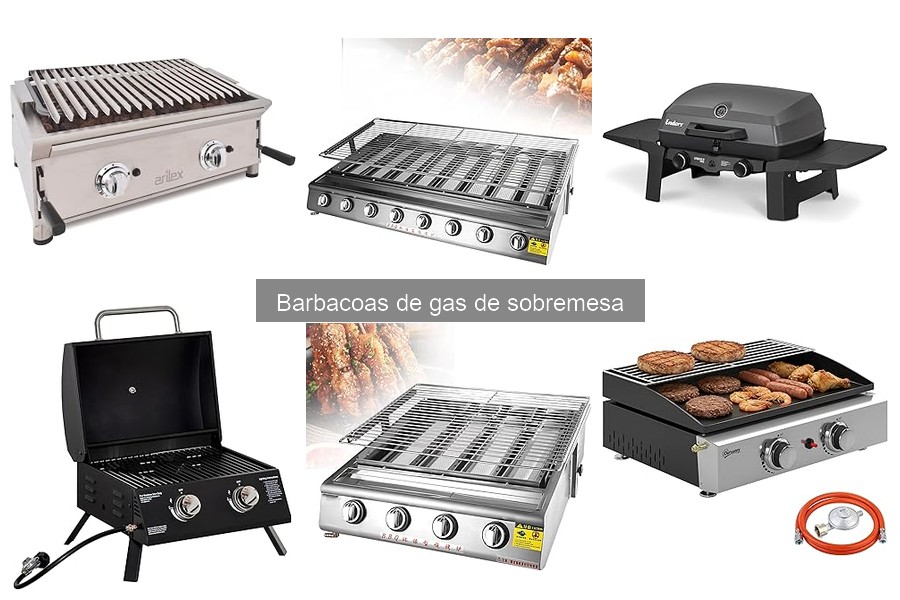 Recetas fáciles para barbacoa de gas de sobremesa