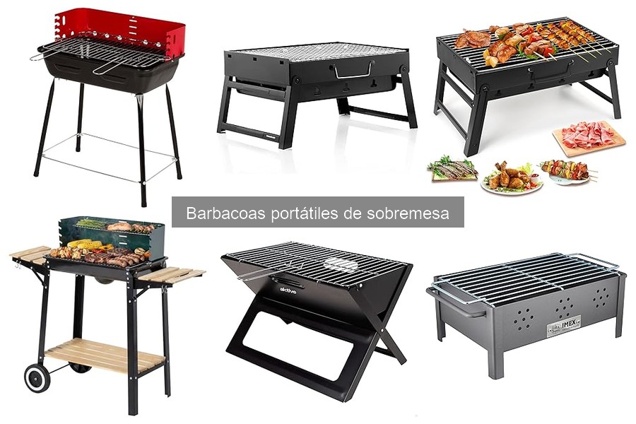 Recetas fáciles para barbacoa portátil de sobremesa