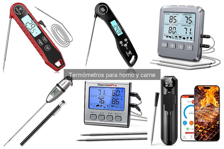 Soluciones a problemas comunes con termómetros para carne