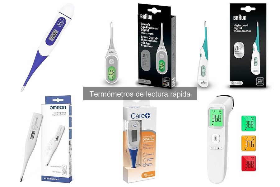 Termómetros de lectura rápida: los mejores por relación calidad-precio