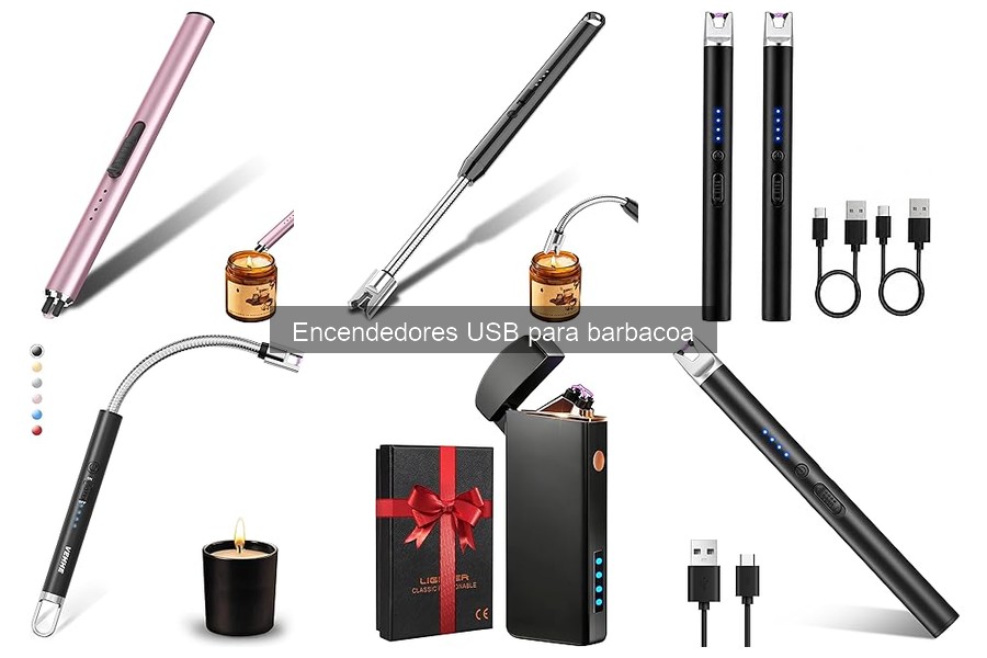 Tipos de encendedores USB para barbacoa: guía completa