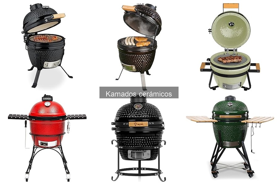 Tipos de kamados cerámicos: marcas y características