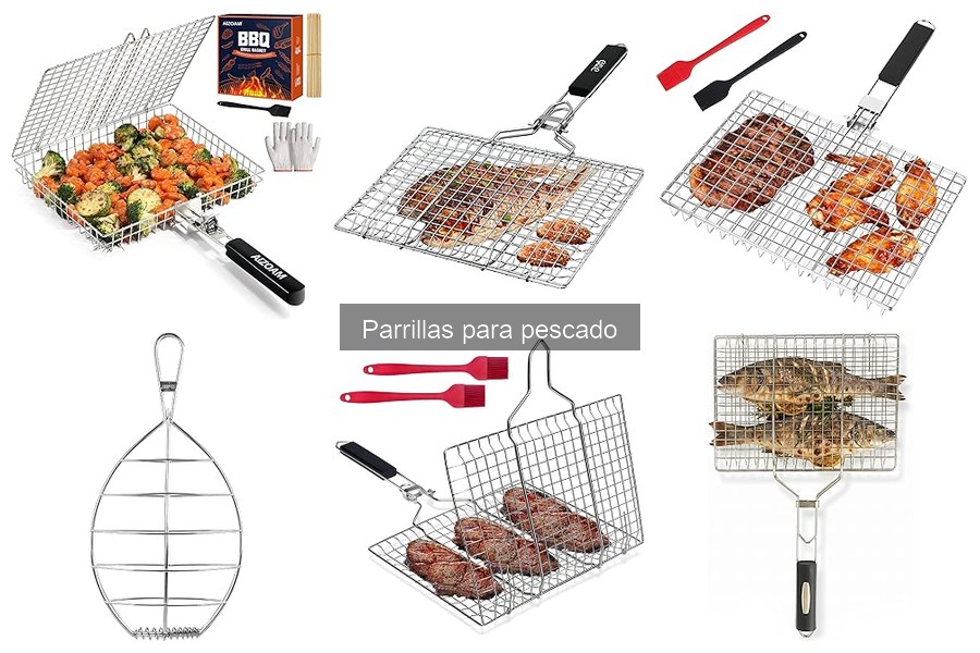 Tipos de parrillas para pescado: pros y contras